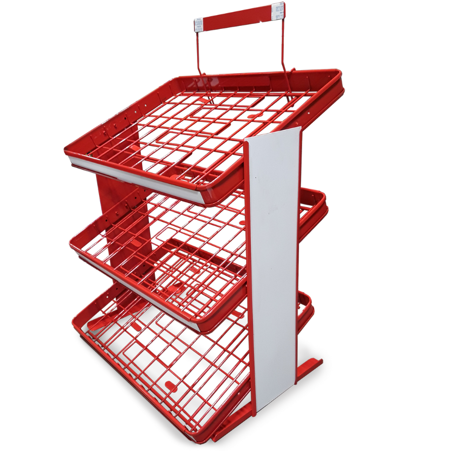 Red Display Rack Red Display Rack